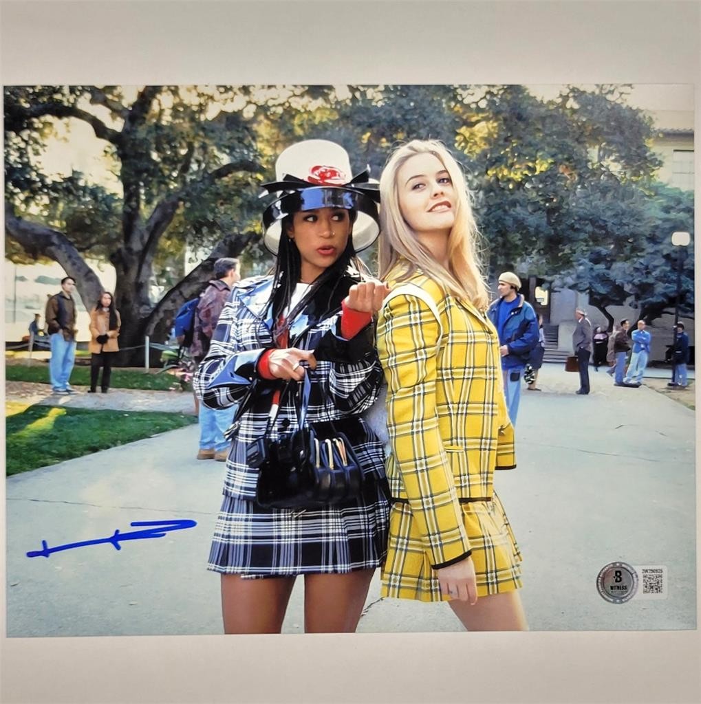 Stacey Dash signed Clueless 8x10 photo Dionne actress autograph ~ Beckett BAS