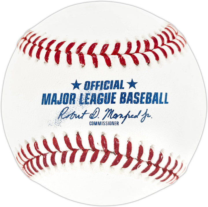 Frank Thomas Signed Official HOF Logo Baseball Chicago White Sox Beckett BAS QR