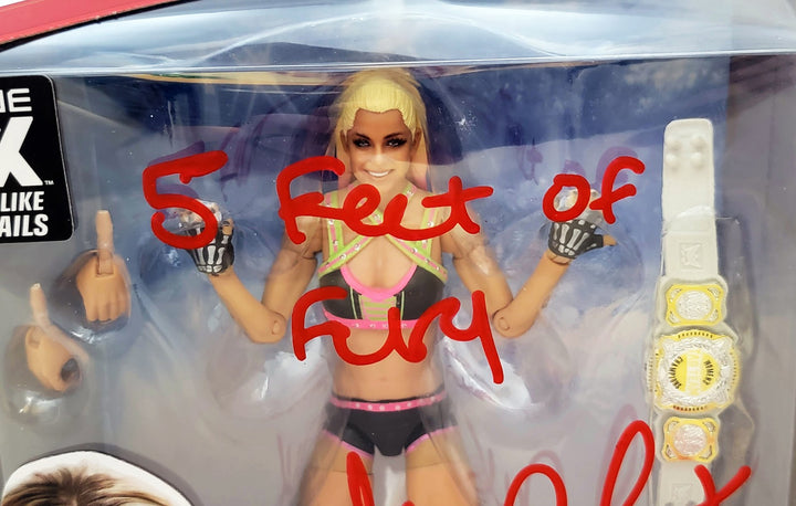 Alexa Bliss Auto WWE Elite Collection #82 Action Figure "5 Feet Of Fury" Beckett