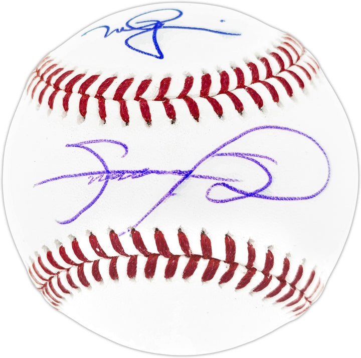 Sammy Sosa & Mark McGwire Auto MLB Baseball Cubs St. Louis Cardinals Beckett Wit