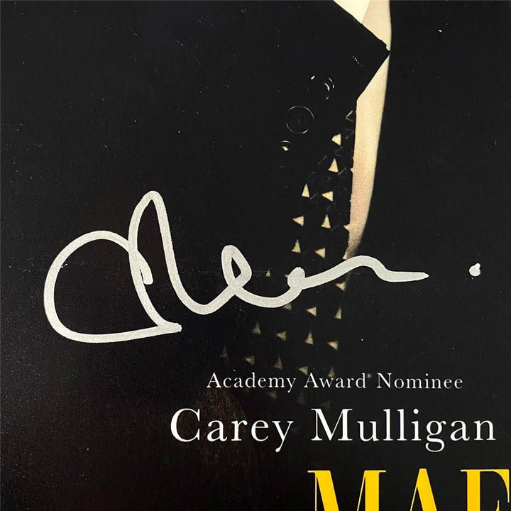 Carey Mulligan signed Maestro 12x18 Photo Poster autograph (A) ~ Beckett BAS