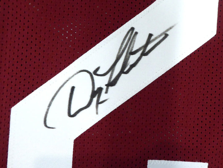 Boston College Eagles Doug Flutie Signed Red Jersey Beckett BAS