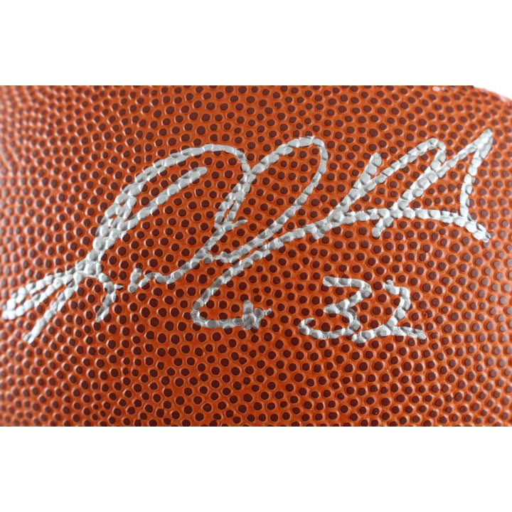 Karl Malone Autographed/Signed Utah Jazz Wilson Basketball Beckett Witness 49268