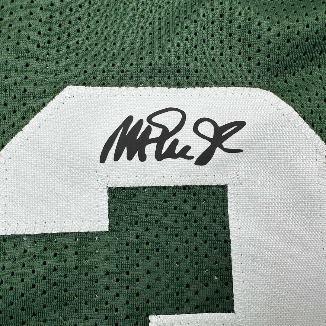 Facsimile Autographed Earvin Magic Johnson Michigan State Reprint Jersey Mens XL