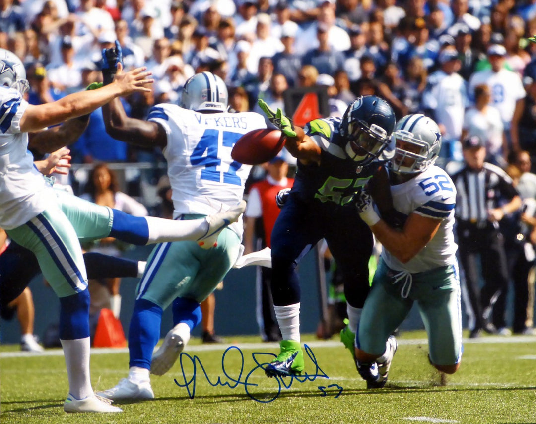 Malcolm Smith Signed 16x20 Photo Seattle Seahawks MCS Holo
