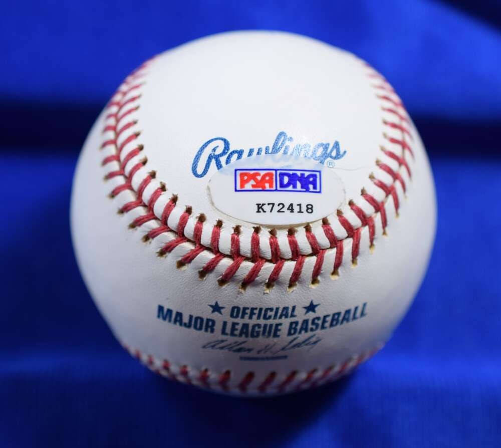 Red Schoendienst PSA DNA Autograph Major League OML Signed Baseball