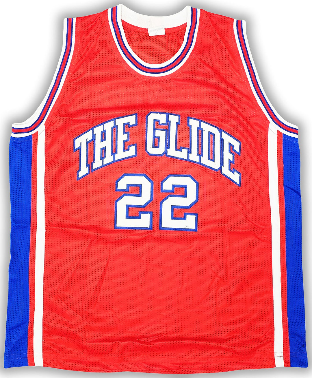 Houston Cougars Clyde Drexler Autographed Signed Red Jersey JSA