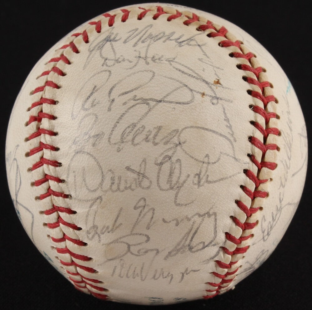 1979 CLEVELAND INDIANS TEAM SIGNED BALL WISE REUSCHEL PRUITT MANNING THORNTON +