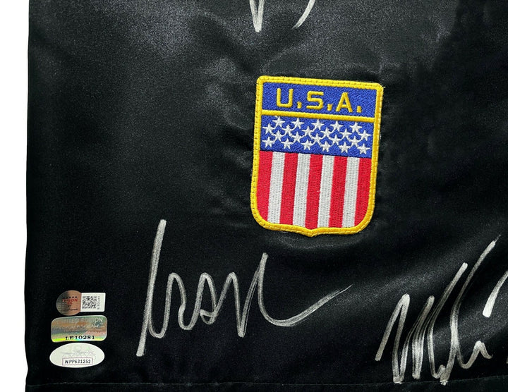 Mike Tyson Signed Inscribed Iron Trunks vs. Holyfield #D/58 JSA COA "Tyson Vs."