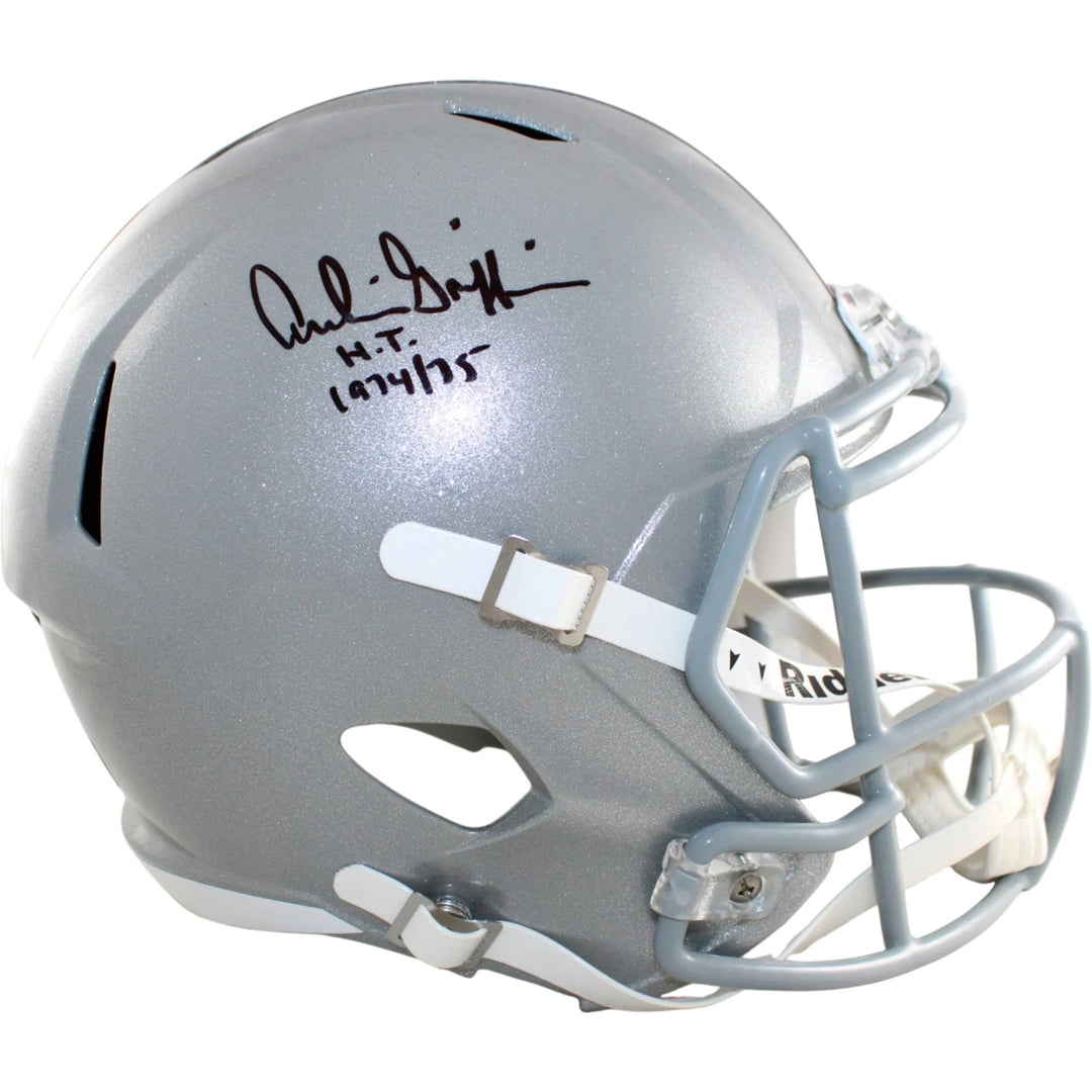 Archie Griffin Signed Ohio State Buckeyes F/S Helmet Replica 74/75 HT 58830