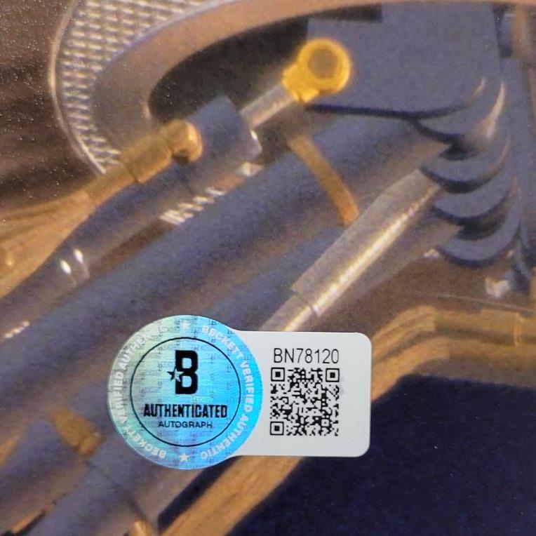 Willem Dafoe signed Green Goblin 11x14 photo Spider-Man autograph ~ Beckett BAS