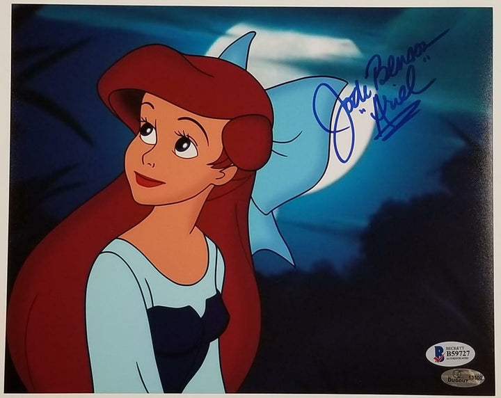 JODI BENSON autograph The Little Mermaid signed 8x10 Photo C ~ Beckett BAS COA