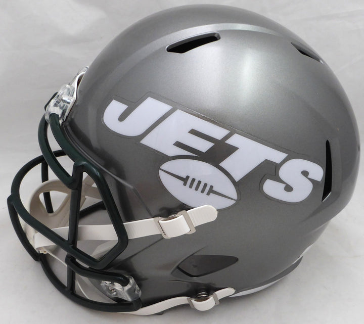 Joe Namath Signed Jets Full Size Flash Speed Replica Helmet Beckett #WI75062