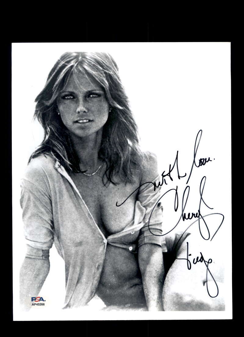 Cheryl Tiegs PSA DNA Signed 8x10 Photo Autographed