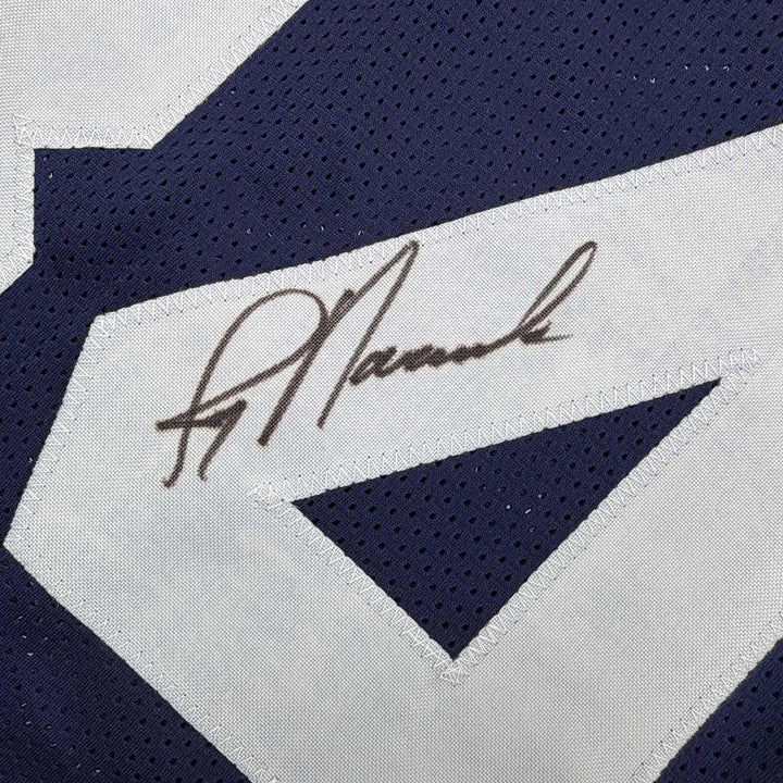 Autographed/Signed JAY NOVACEK Dallas Thanksgiving Day Jersey JSA COA