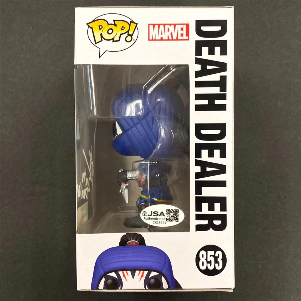 Andy Le signed Shang Chi "Death Dealer" Funko Pop Figure #853 autograph ~ JSA