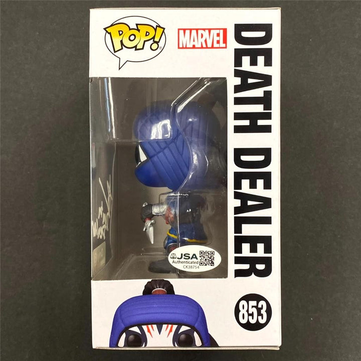 Andy Le signed Shang Chi "Death Dealer" Funko Pop Figure #853 autograph ~ JSA