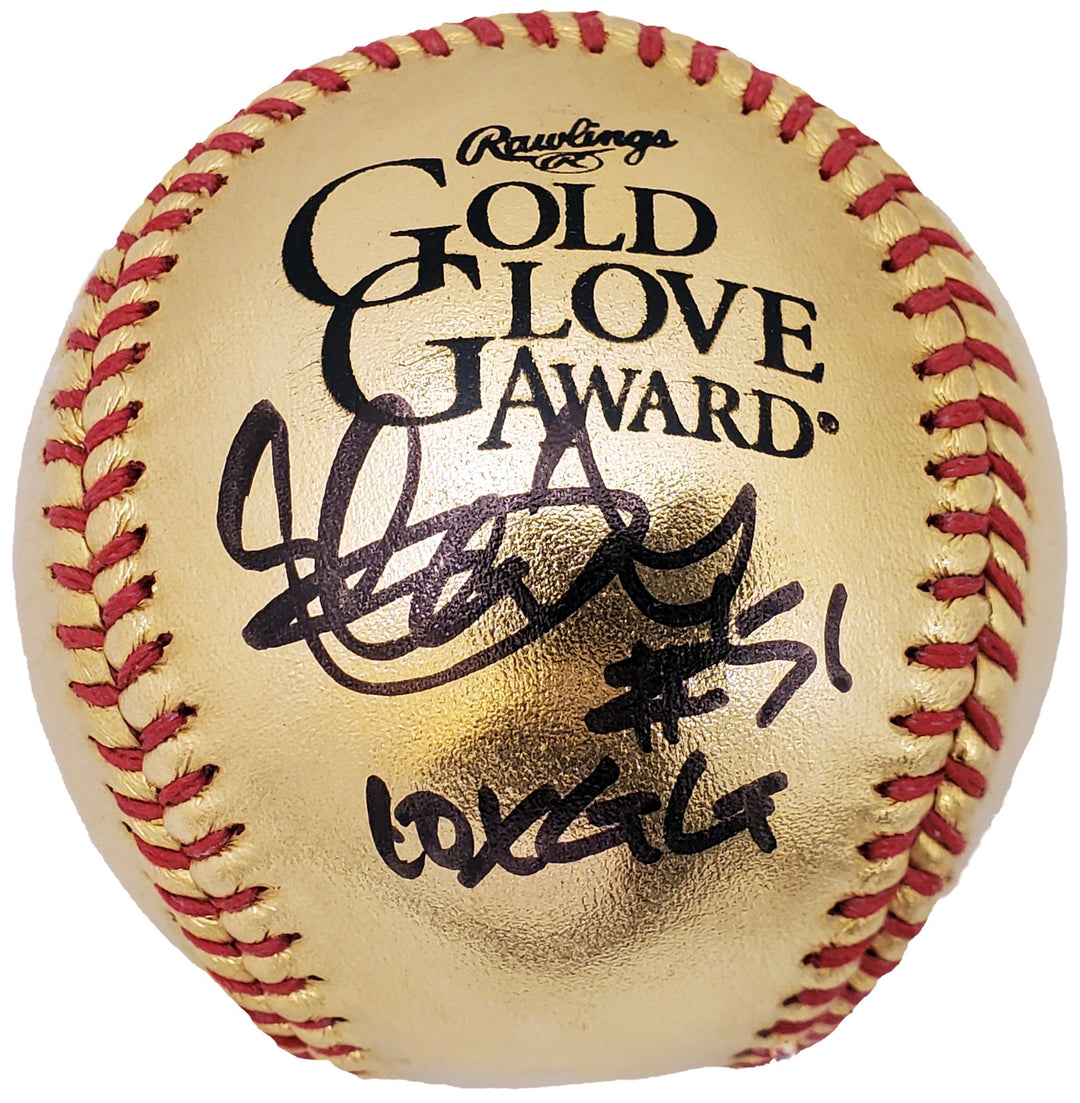 Ichiro Suzuki Signed 24 KT Gold Baseball Seattle Mariners "#51 10x GG" IS Holo