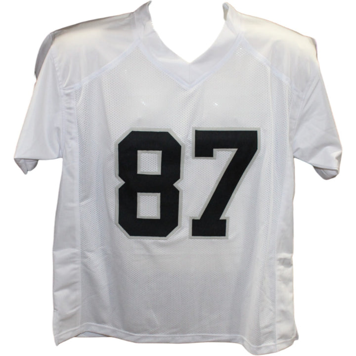 Michael Mayer Autographed/Signed Pro Style White Jersey Beckett 43094