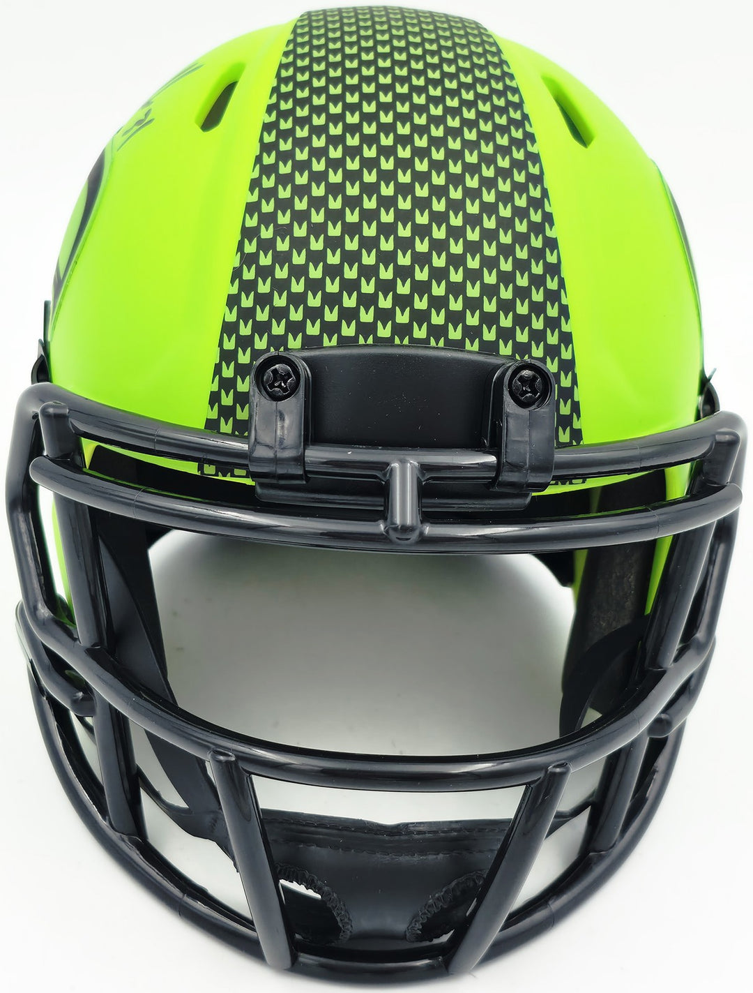 Kam Chancellor Signed Seahawks Rave Green Speed Mini Helmet Beckett Witness