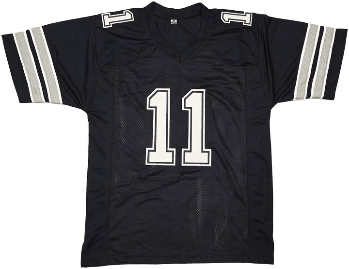 Dallas Cowboys Danny White Signed Blue Jersey "SB XII Champs" Beckett Witness