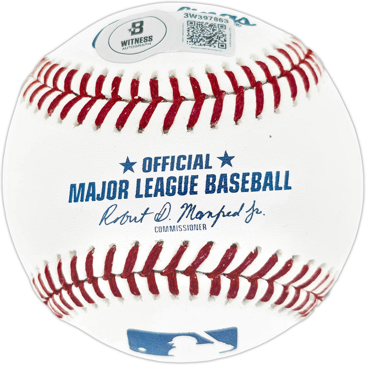 Ted Simmons Signed MLB Baseball St. Louis Cardinals "HOF 2020" Beckett Wit
