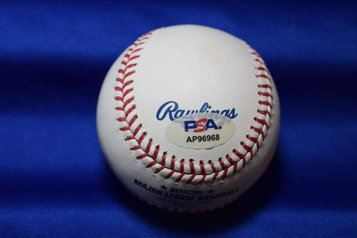 Alan Trammell PSA DNA Autograph Major League OML Signed Baseball 84 WS MVP