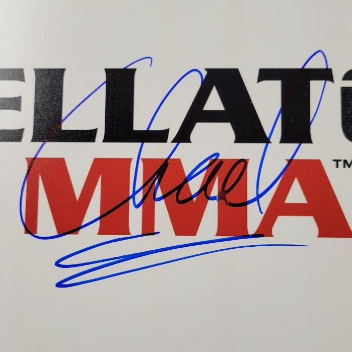Chael Sonnen signed 8x10 Photo Bellator UFC MMA autograph ~ Beckett BAS