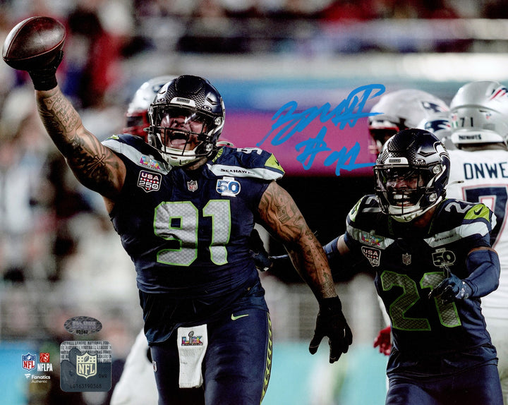 Byron Murphy II Signed 8x10 Photo Seattle Seahawks MCS Holo