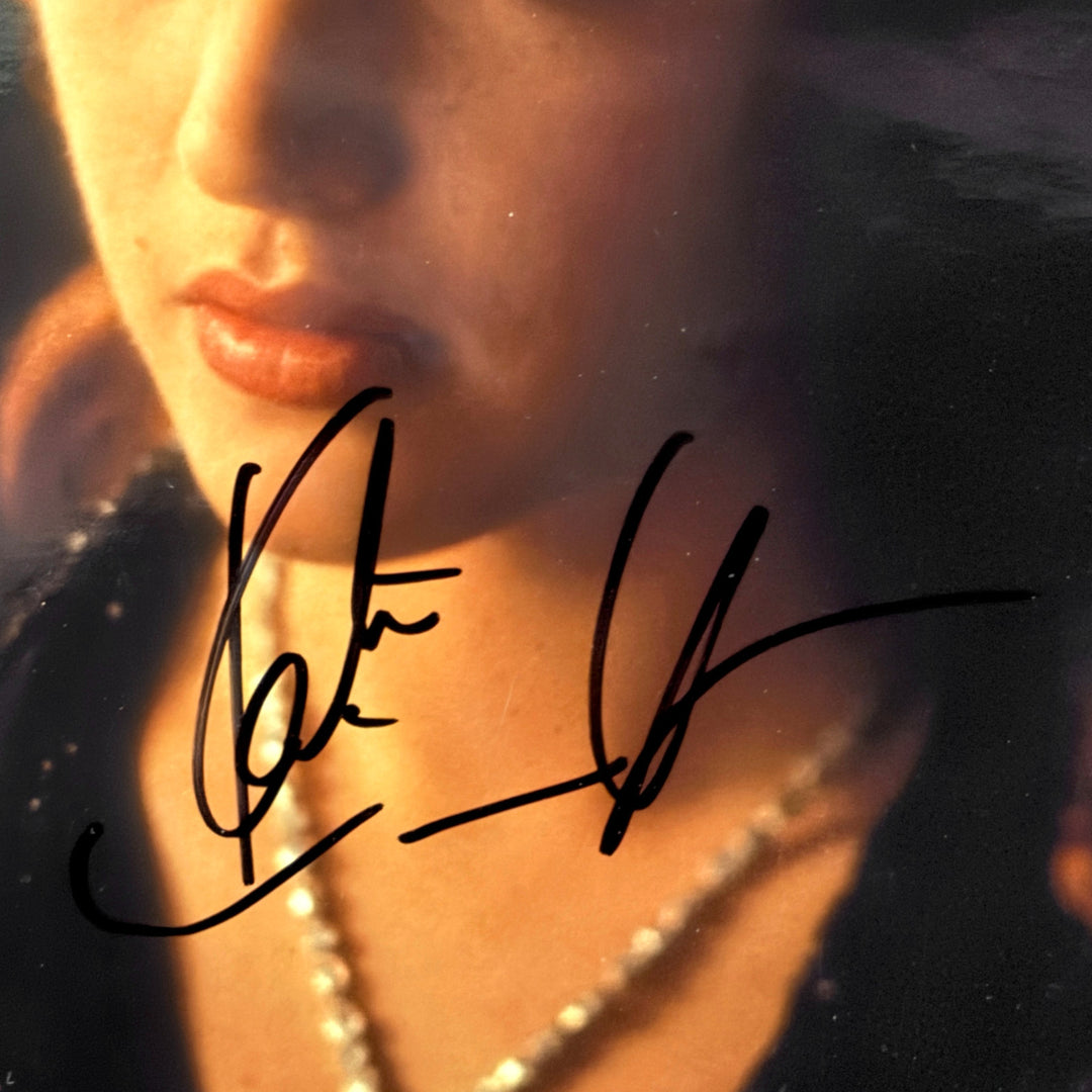 Leonardo DiCaprio Kate Winslet Titanic Autographed Photo JSA Signed Actual Coal