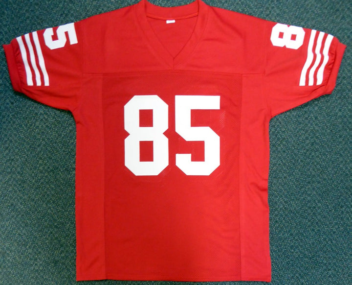 San Francisco 49ers Mike Wilson Signed Red Jersey "4X SB Champs!" PSA/DNA