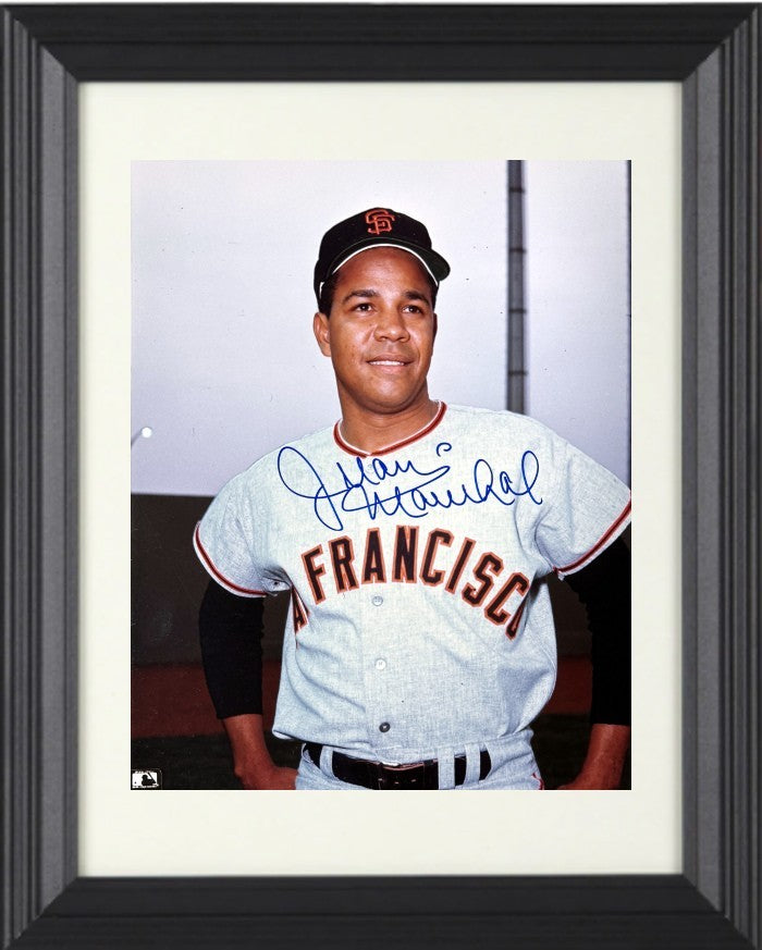 Juan Marichal signed San Francisco Giants MLB 8x10 Photo Framed-COA (HOF)