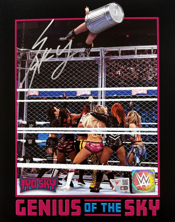 Iyo Sky Signed 8x10 WWE Genius Of The Sky Photo Fanatics