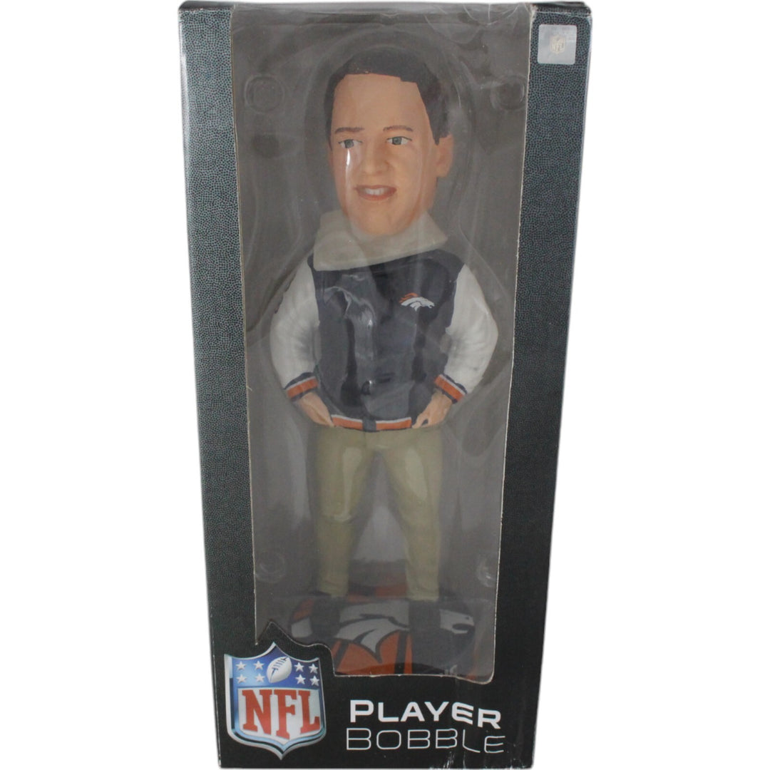 Peyton Manning Denver Broncos Jacket Bobblehead 49166