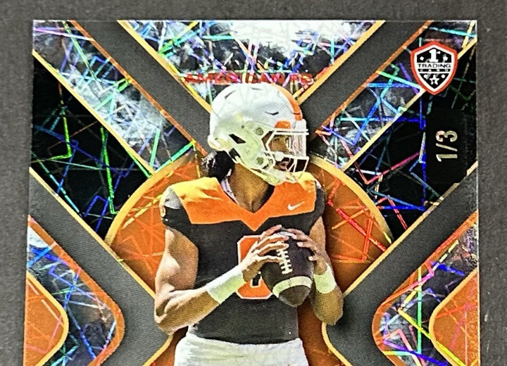 Nico Iamaleava 2024 Wild Card Mania American 1/3 Mint Auto RC Rookie Tennessee