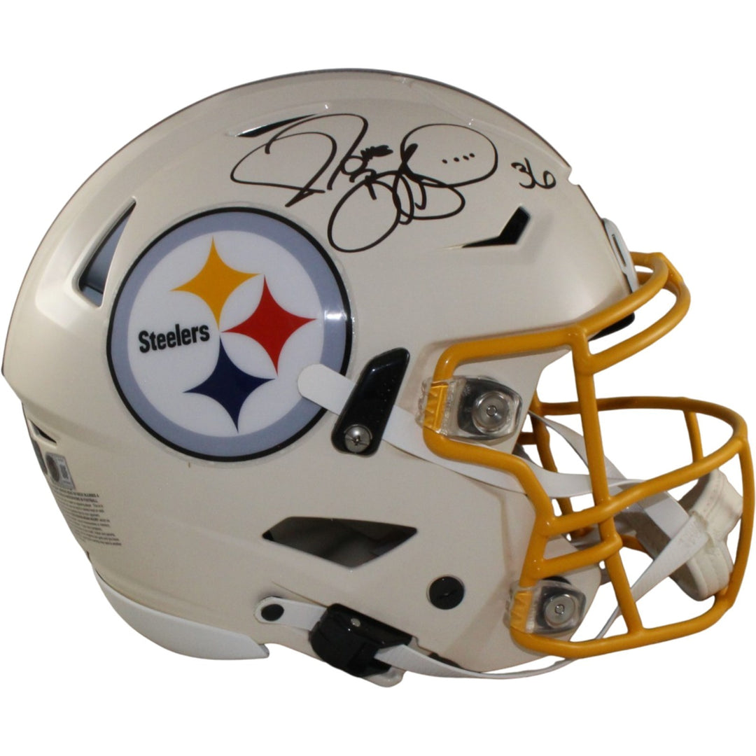 Jerome Bettis Signed Pittsburgh Steelers SpeedFlex Retro Helmet Beckett W 57514