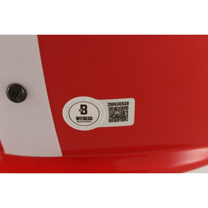 Nick Chubb Autographed/Signed Georgia Bulldogs F/S Helmet Beckett Witness 49799