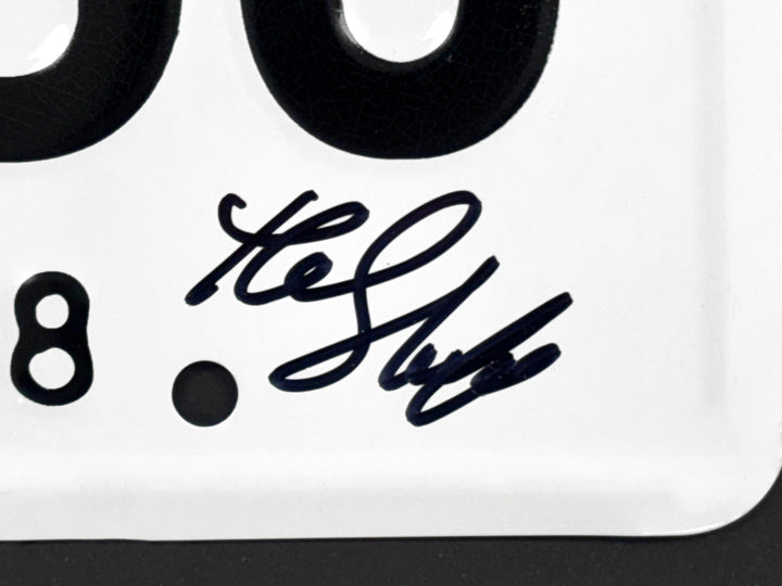 Nick Castle Autographed Michael Myers Halloween License Plate Framed JSA Signed