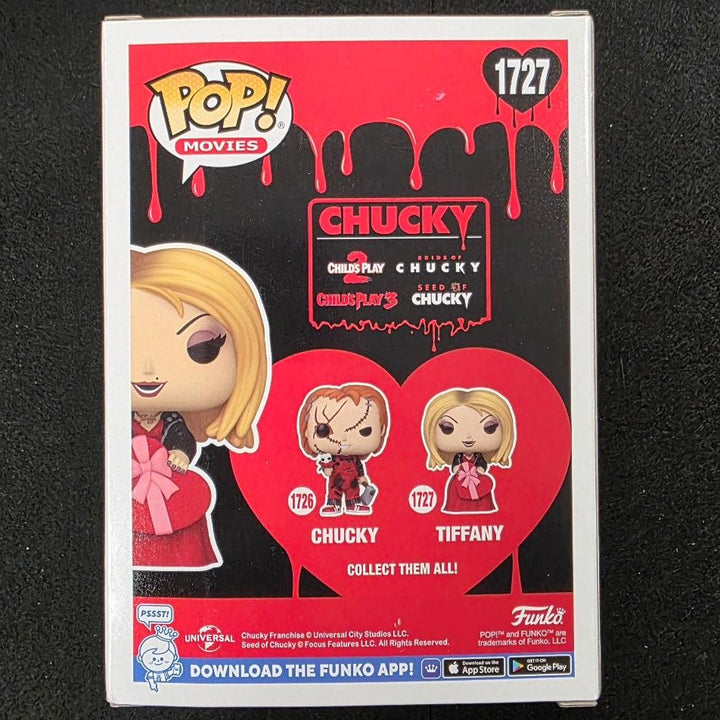 Jennifer Tilly signed Chucky Tiffany Funko Pop! 1727 pink autograph ~ JSA