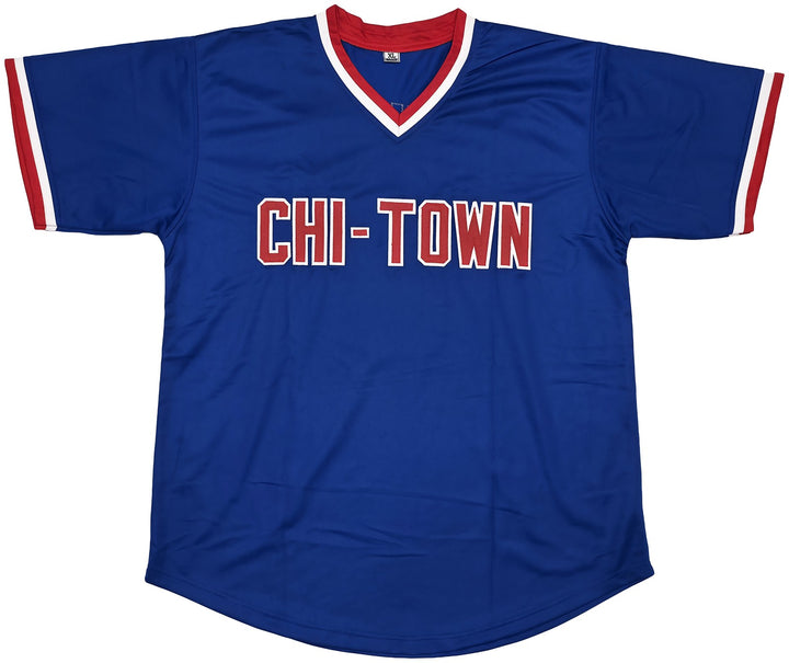 Chicago Cubs Andre Dawson Signed Blue Jersey Beckett Witness