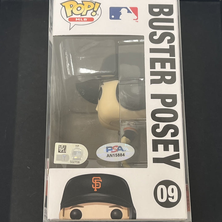 Buster Posey Signed San Francisco Giants Funko Pop PSA