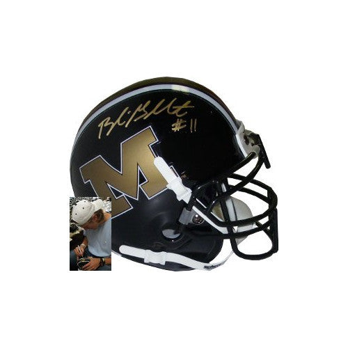 Blaine Gabbert signed Missouri Tigers Schutt Authentic Mini Helmet #11 - COA