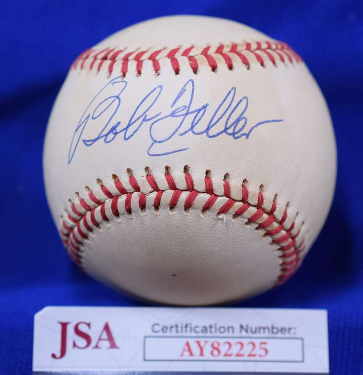 Bob Feller JSA COA Autograph American League Signed Baseball