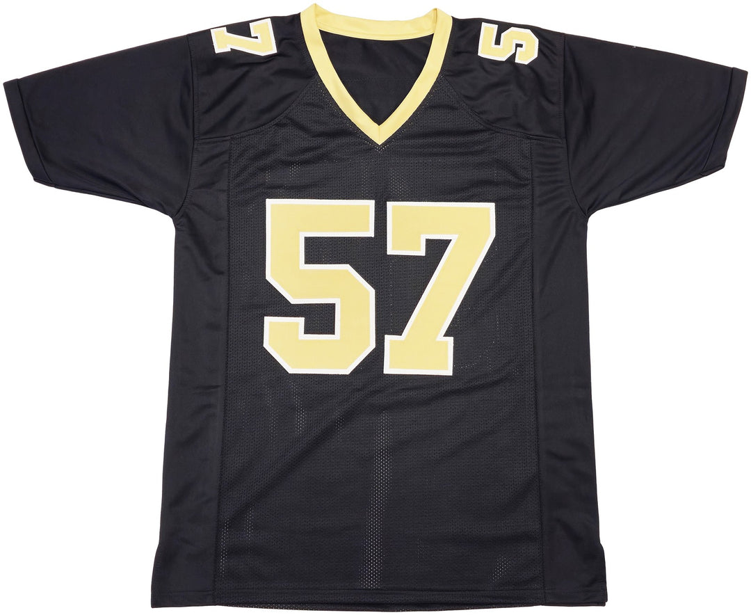 New Orleans Saints Rickey Jackson Signed Black Jersey "HOF 2010" Beckett