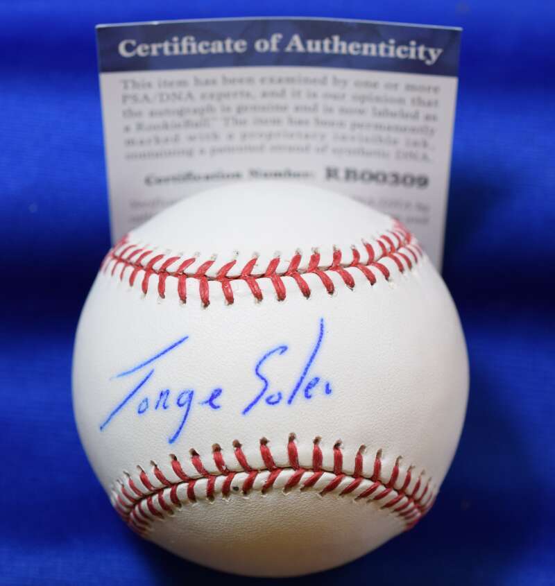 Jorge Soler PSA DNA Autograph Major League Signed Baseball