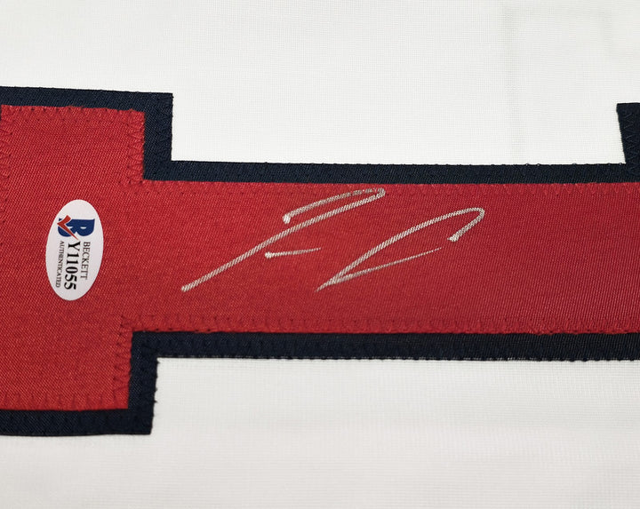 Atlanta Braves Ronald Acuna Jr. Signed White Jersey Beckett