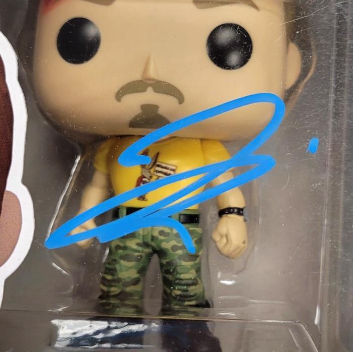 Joel Kinnaman signed Suicide Squad Rick Flag Funko Pop autograph ~ Beckett BAS
