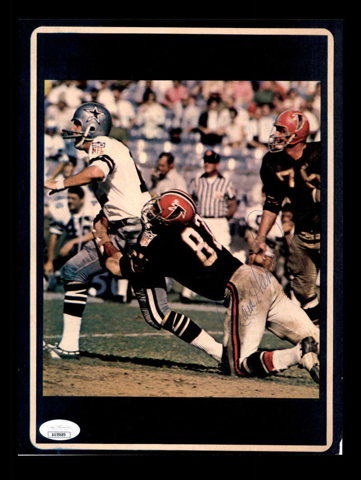 Claude Humphrey JSA Autographed 8x10 Signed Vintage Photo Falcons