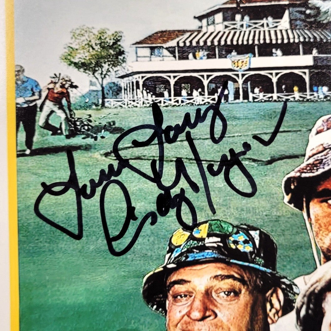 Cindy Morgan signed Caddyshack 11x14 Photo Movie Poster Autograph ~ Beckett BAS