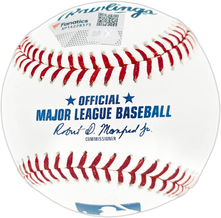 Ozzie Smith Signed MLB Baseball Cardinals The Wizard Fanatics